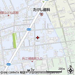 鳥取県境港市外江町1586-3周辺の地図