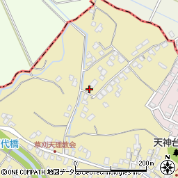 千葉県市原市草刈847周辺の地図