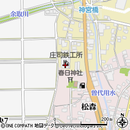 岐阜県美濃市段町184-1周辺の地図