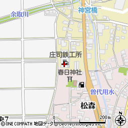 株式会社庄司鉄工所周辺の地図