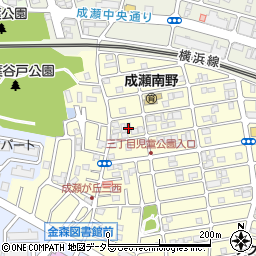 東京都町田市成瀬が丘3丁目28周辺の地図