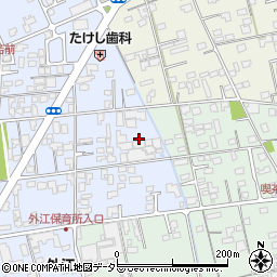 鳥取県境港市外江町1579-2周辺の地図