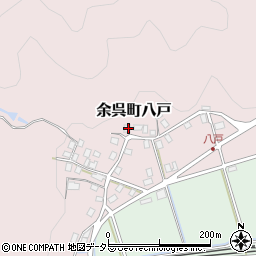 滋賀県長浜市余呉町八戸332周辺の地図