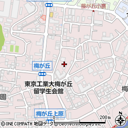 神奈川県横浜市青葉区梅が丘周辺の地図