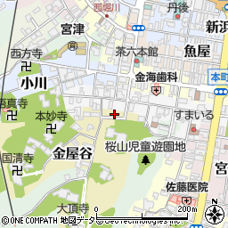 京都府宮津市金屋谷652周辺の地図