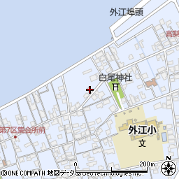 鳥取県境港市外江町2077周辺の地図