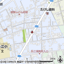 鳥取県境港市外江町1717周辺の地図