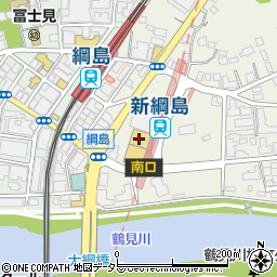 横浜市港北区民文化センター（ミズキーホール）周辺の地図