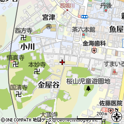 京都府宮津市金屋谷657周辺の地図