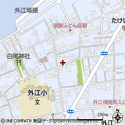 鳥取県境港市外江町1689-4周辺の地図