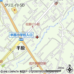 神奈川県愛甲郡愛川町半原2360周辺の地図