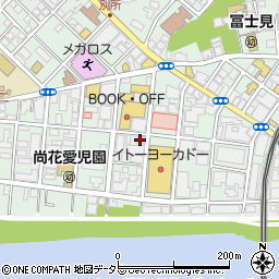 上島珈琲店 綱島店周辺の地図