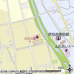 山県市文化の里花咲きホール周辺の地図