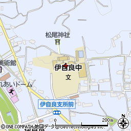 山県市立伊自良中学校周辺の地図