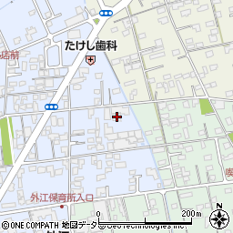 鳥取県境港市外江町1579周辺の地図