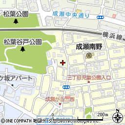 東京都町田市成瀬が丘3丁目1724周辺の地図