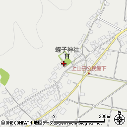 上山田コミュニティセンター周辺の地図