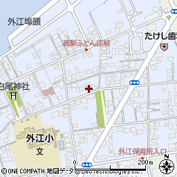 鳥取県境港市外江町1691周辺の地図