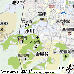京都府宮津市小川757周辺の地図