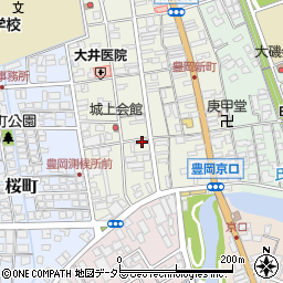 兵庫県豊岡市城南町18-5周辺の地図