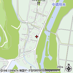 岐阜県美濃市横越200周辺の地図