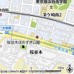桜並木医院周辺の地図
