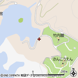 竹内園周辺の地図