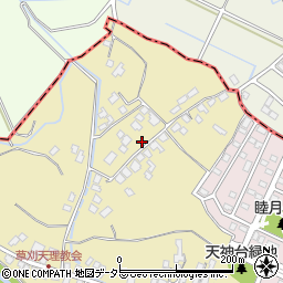 千葉県市原市草刈842周辺の地図
