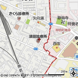 須田診療所周辺の地図