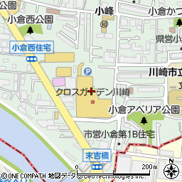 神奈川県川崎市幸区小倉5丁目19周辺の地図