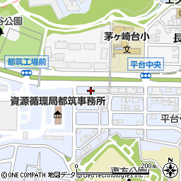 横濱家平台店周辺の地図