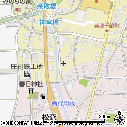 岐阜県美濃市2860周辺の地図