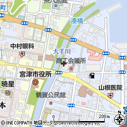 京都北都信用金庫本店営業部周辺の地図