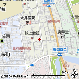 兵庫県豊岡市城南町15-11周辺の地図
