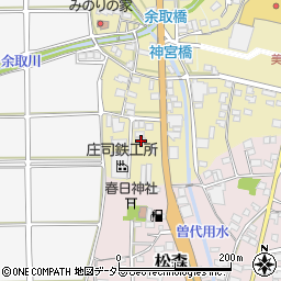 岐阜県美濃市185周辺の地図