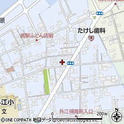 鳥取県境港市外江町1591周辺の地図