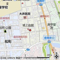 兵庫県豊岡市城南町15-17周辺の地図