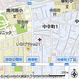 〒212-0012 神奈川県川崎市幸区中幸町の地図
