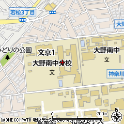 神奈川県立神奈川総合産業高等学校周辺の地図