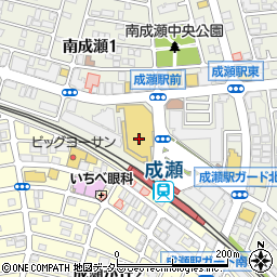 ザ・ダイソー１００円プラザ　相鉄ローゼン成瀬店周辺の地図