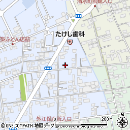 鳥取県境港市外江町1603周辺の地図