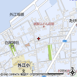 鳥取県境港市外江町1686周辺の地図