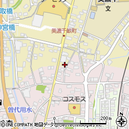 岐阜県美濃市千畝町2878周辺の地図