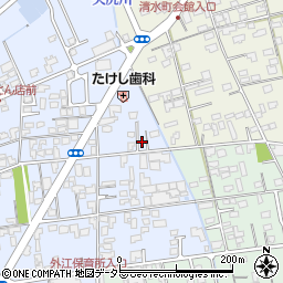鳥取県境港市外江町1606周辺の地図