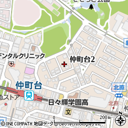 水道レスキュー横浜市都筑区仲町台営業所周辺の地図