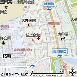 兵庫県豊岡市城南町15-9周辺の地図