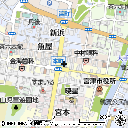 京都銀行宮津支店 ＡＴＭ周辺の地図