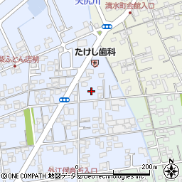 鳥取県境港市外江町1603-3周辺の地図