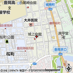 兵庫県豊岡市城南町15-19周辺の地図