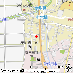 岐阜県美濃市177-1周辺の地図